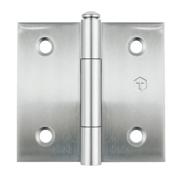Bisagra BIS 2×2 NS-B de Acero Niquel Satinado – TRVX (Pack x 3 unidades)
