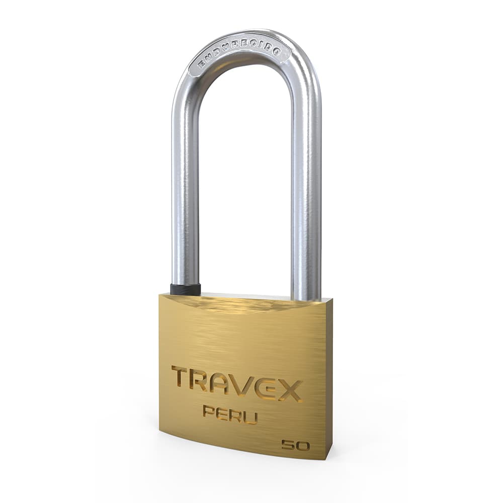 Candado plano 50AL de alta seguridad- TRAVEX