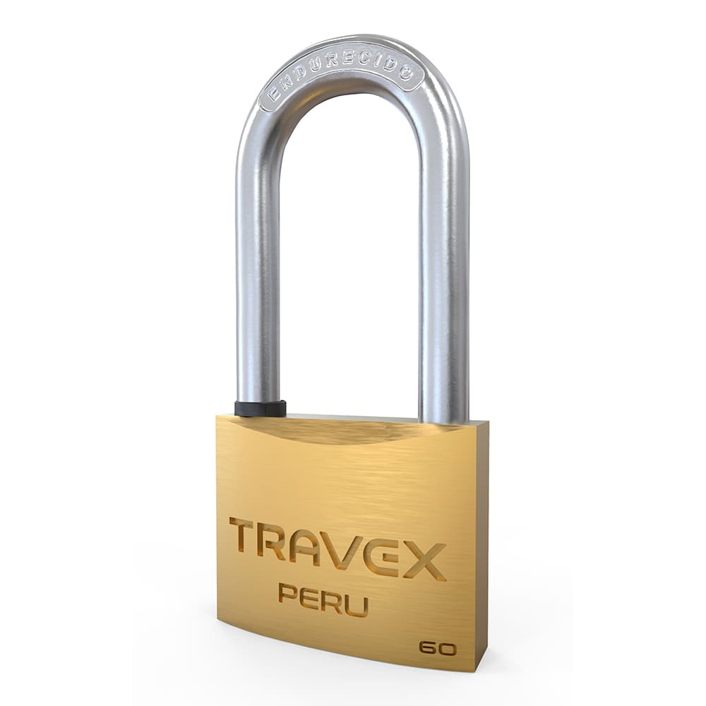 Candado plano 60AL de alta seguridad- TRAVEX