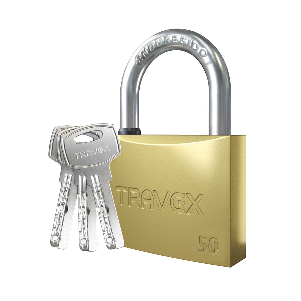 Candado plano multipunto 50XT de alta seguridad- TRAVEX