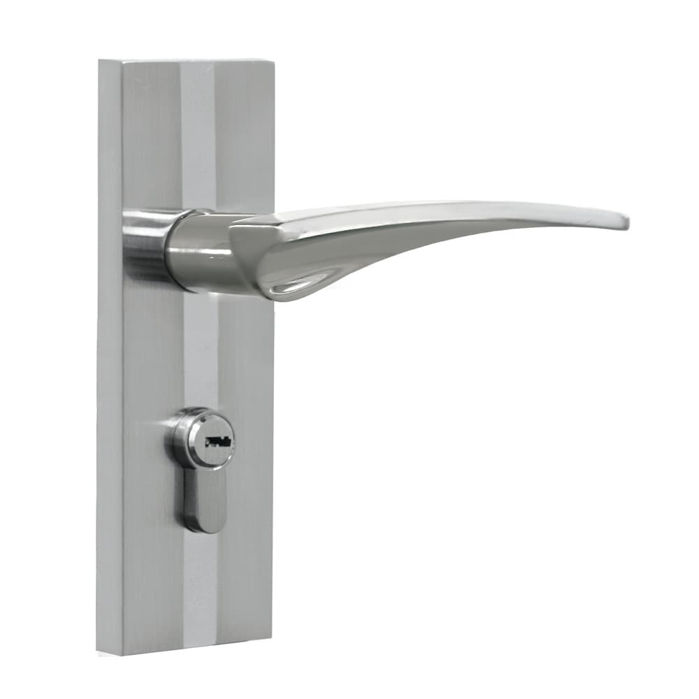 Cerradura de Embutir multipunto JS6011, acero inoxidable- TRVX