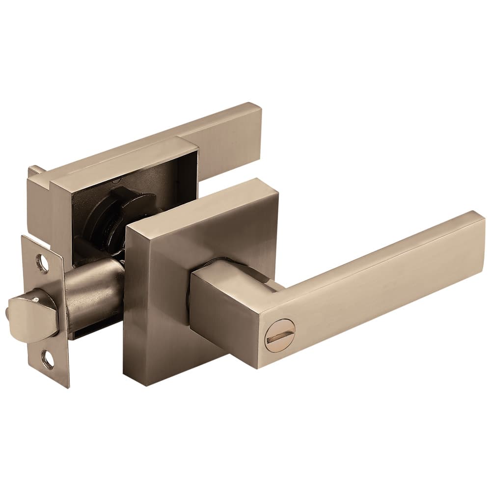 Cerradura de Manija Baño Liza, bronce antiguo- TRVX