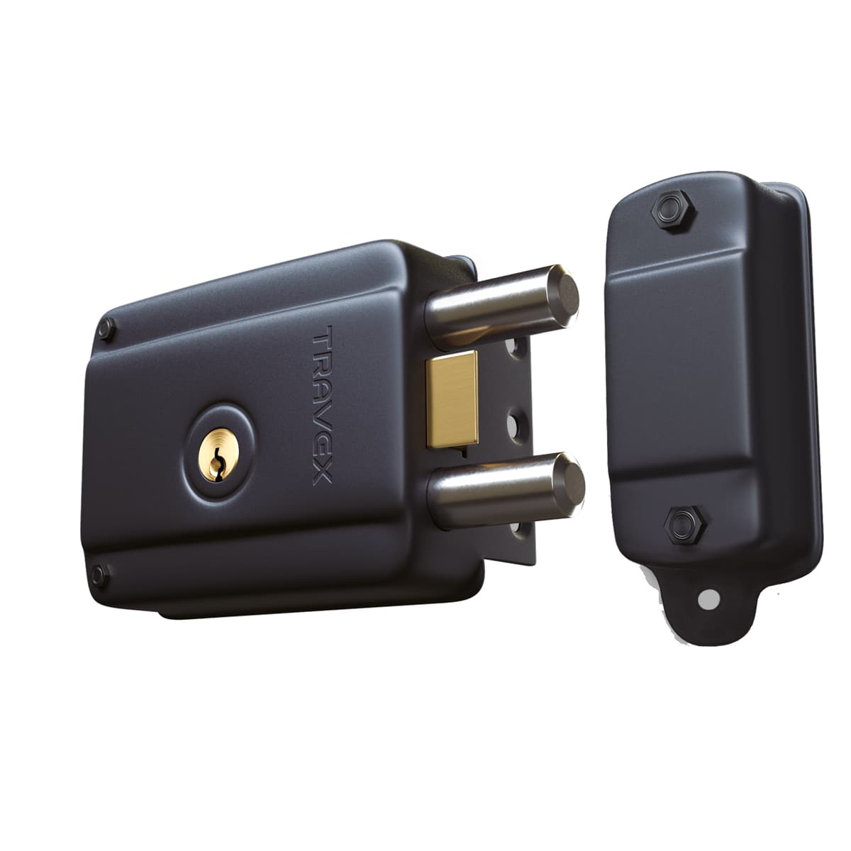 Cerradura de sobreponer 960RN blindada- TRAVEX