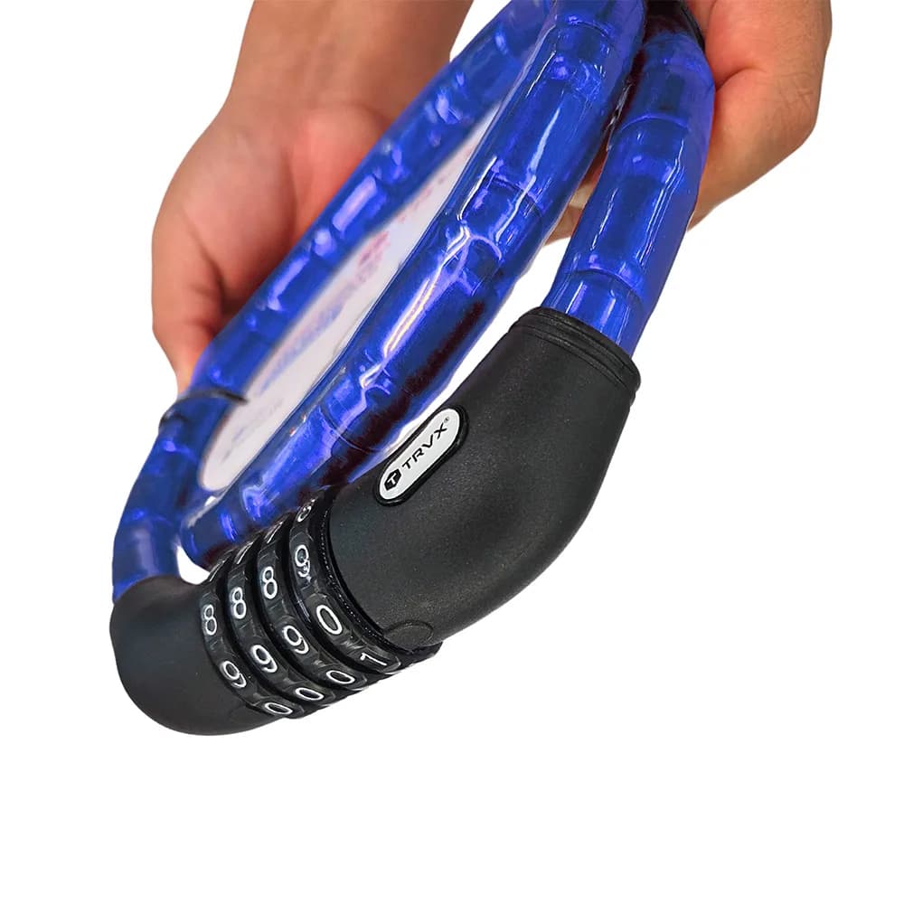 Candado para bicicleta flexible 81601 de alta seguridad- TRVX 2