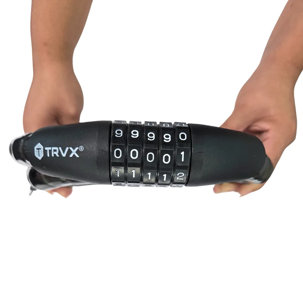 Candado para bicicleta flexible 81603 de alta seguridad- TRVX 2