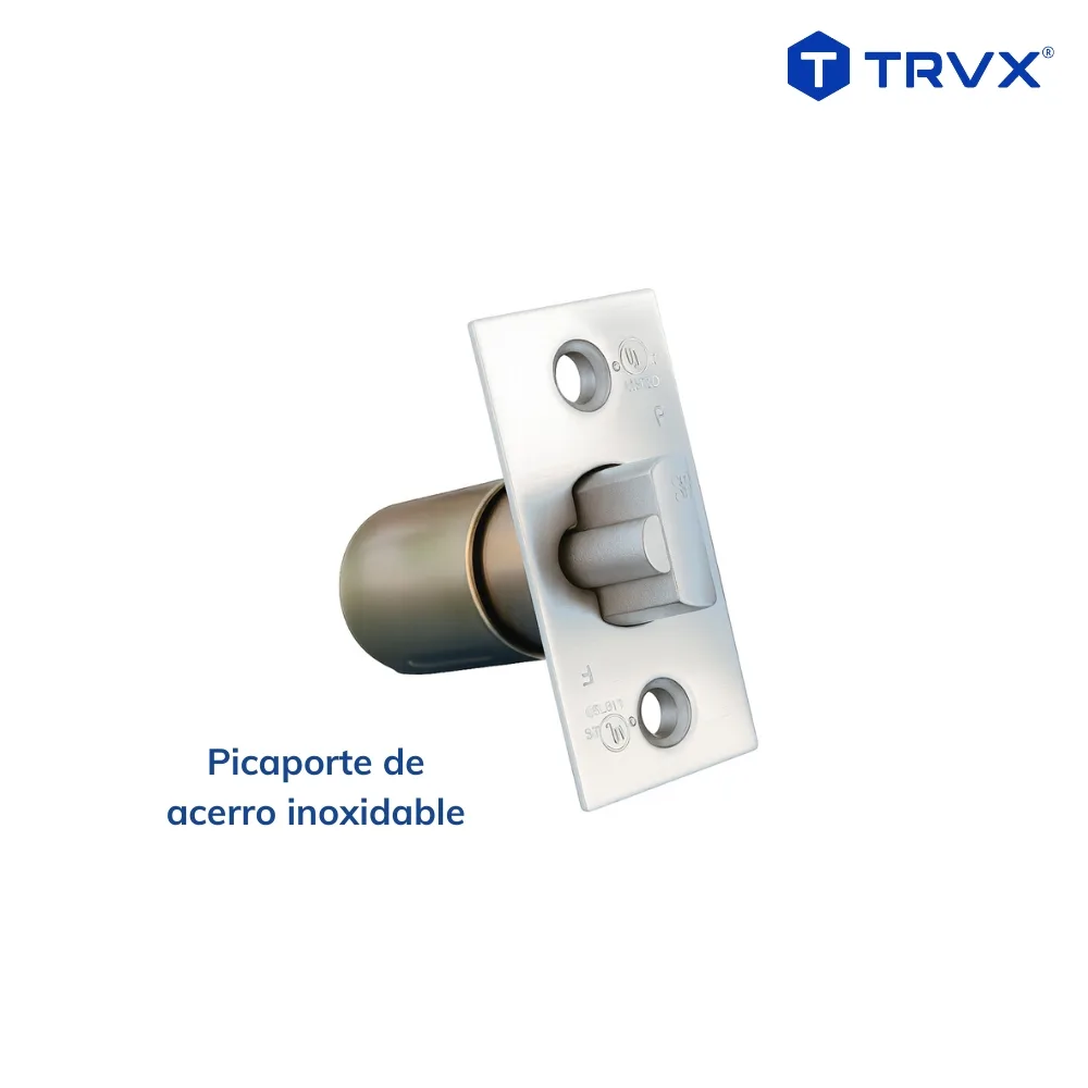 Cerradura de Manija 4571 acero inoxidable- TRVX 3
