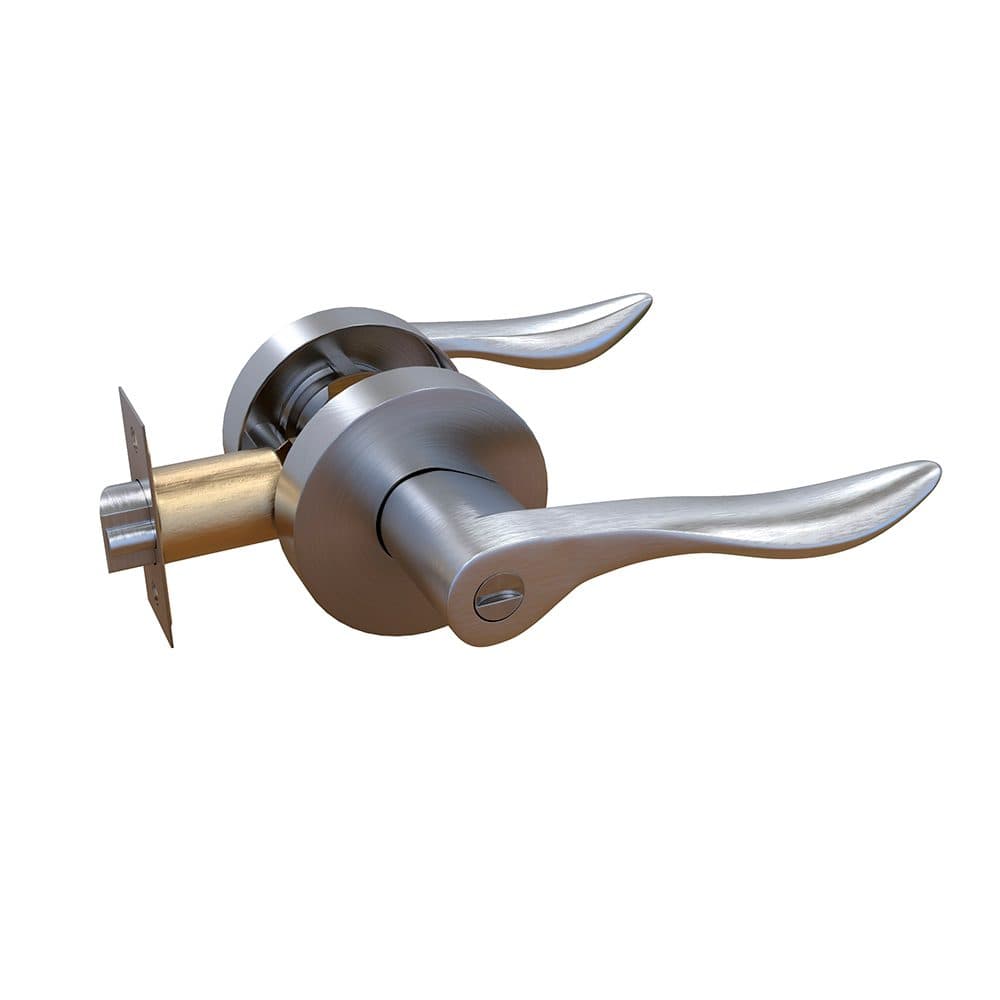 Cerradura de Manija Baño Rhonda, acero inoxidable-TRVX 1