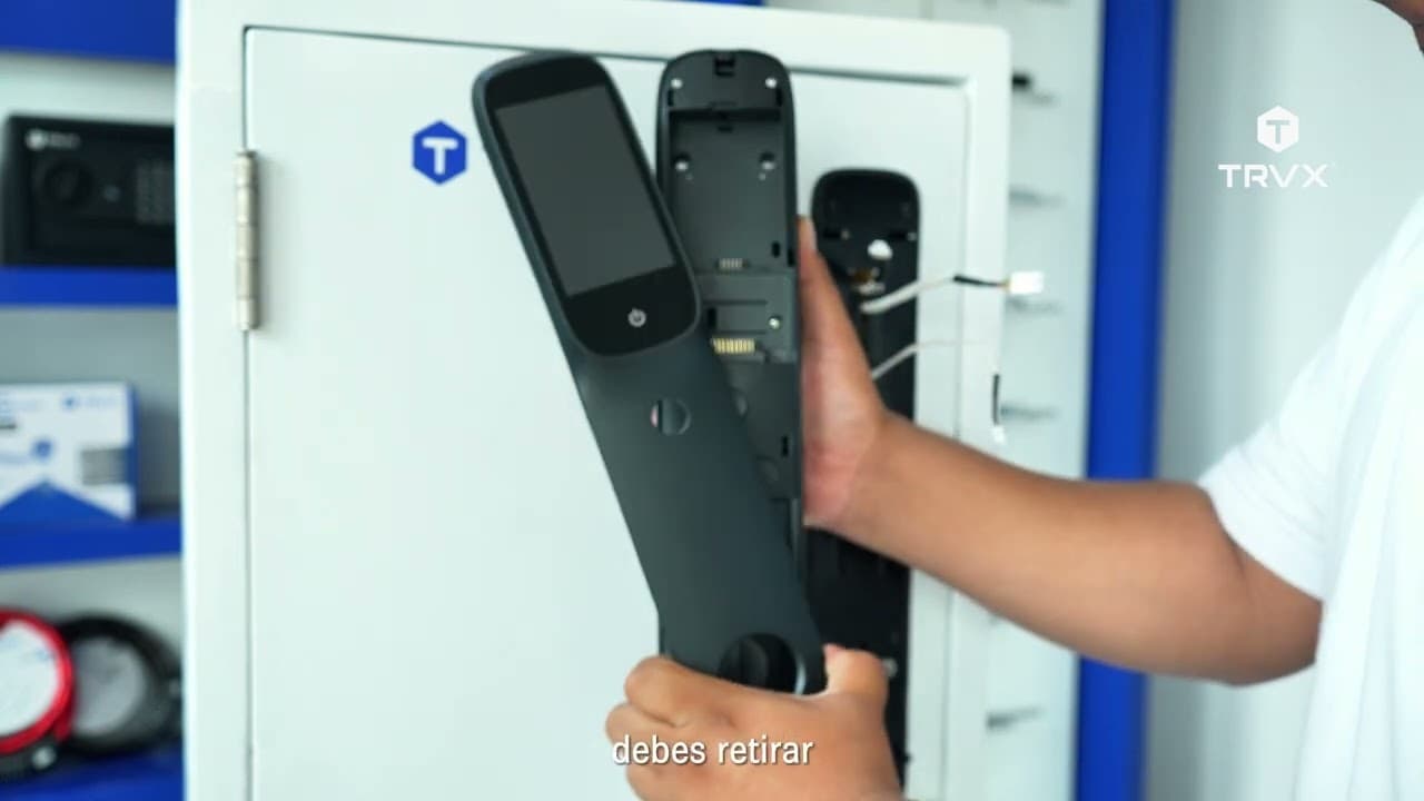 Video de instalación — Cerradura Digital Inteligente H10 – TRVX