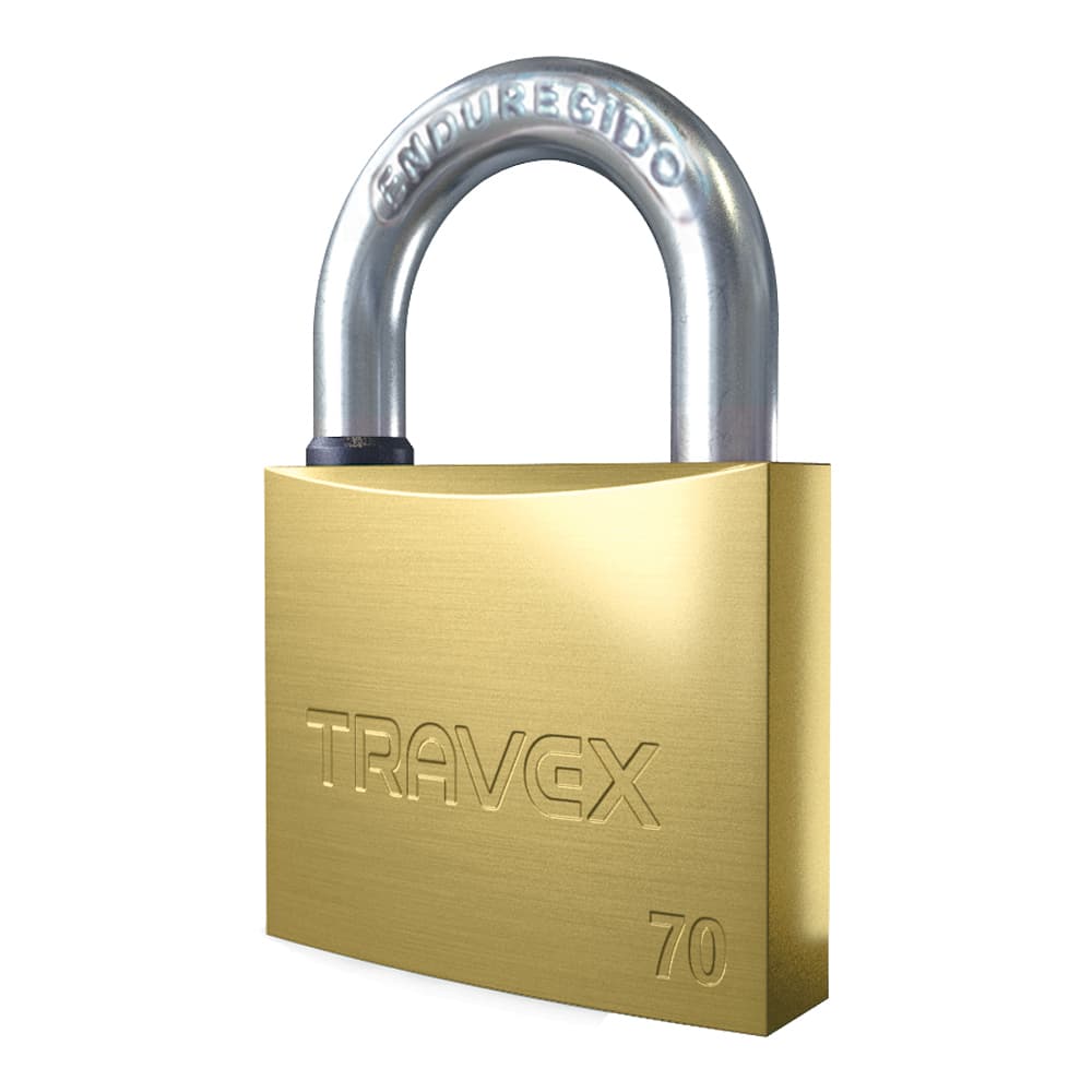 Candado plano 70 de alta seguridad- TRAVEX 2