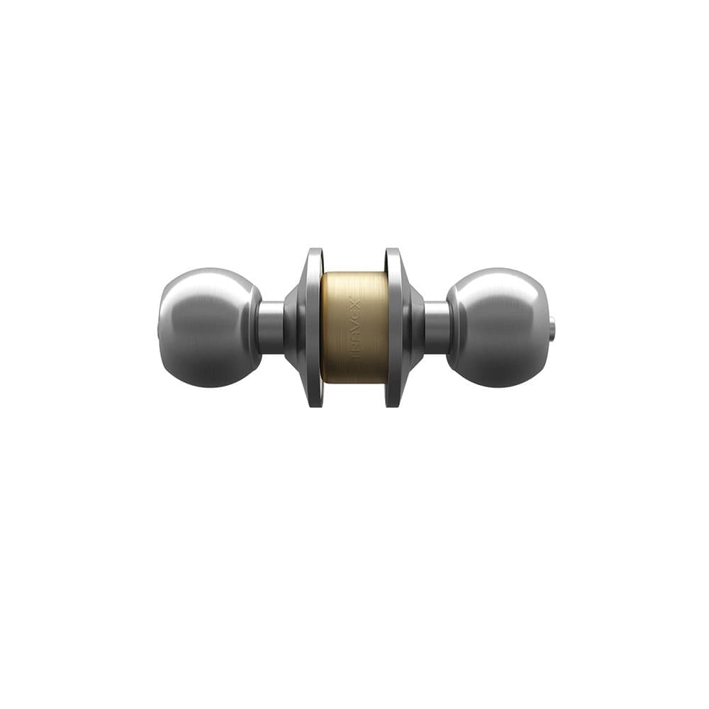Cerradura de Perilla Cilindrica AI-2115 Baño Acero Inoxidable – TRVX 2