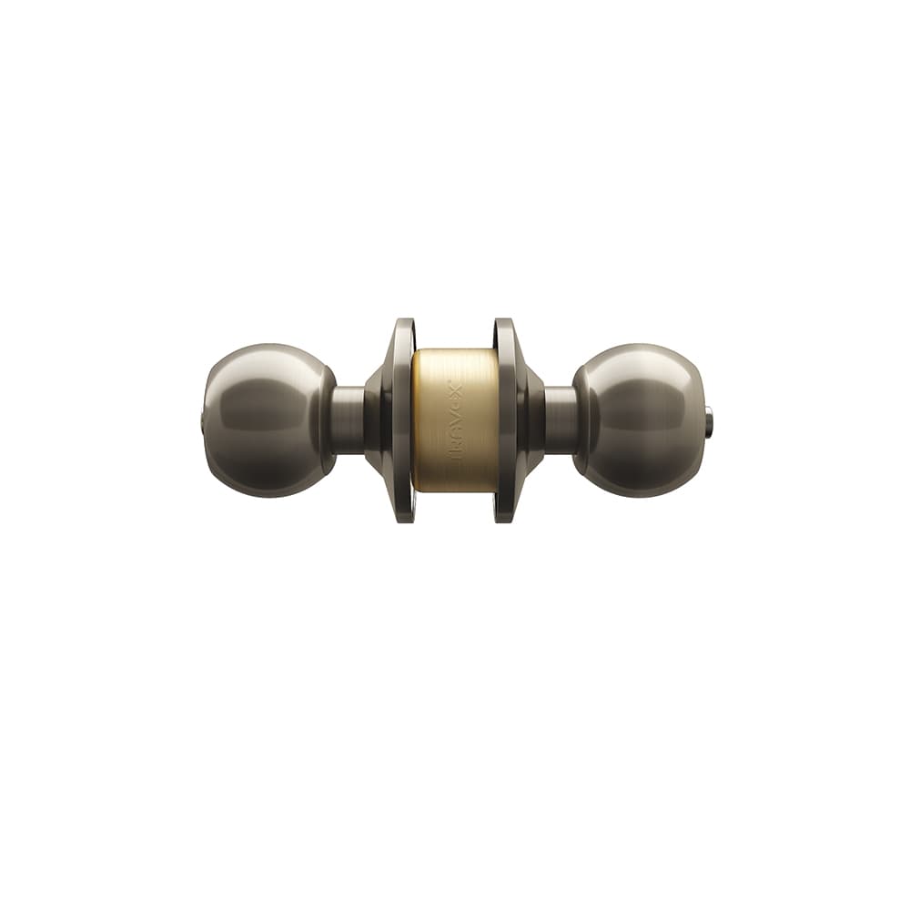 Cerradura de Perilla Cilindrica Baño 2445, bronce antiguo- TRVX 2