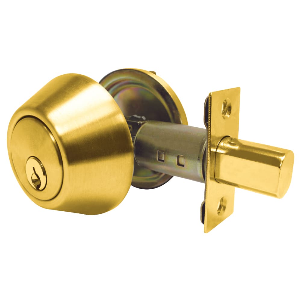 Cerradura de Cerrojo 101BP Seguridad Bronce Pulido – TRVX 2