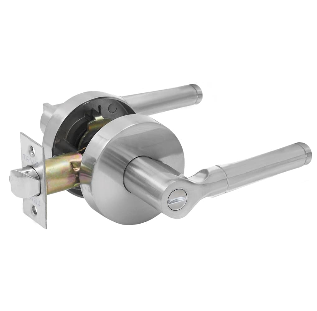 Cerradura de Manija Baño Gala, acero inoxidable- TRVX 2