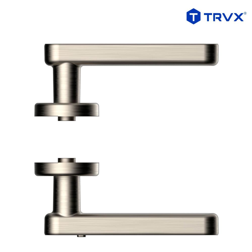 Cerradura de Manija digital inteligente H24, plata- TRVX 4
