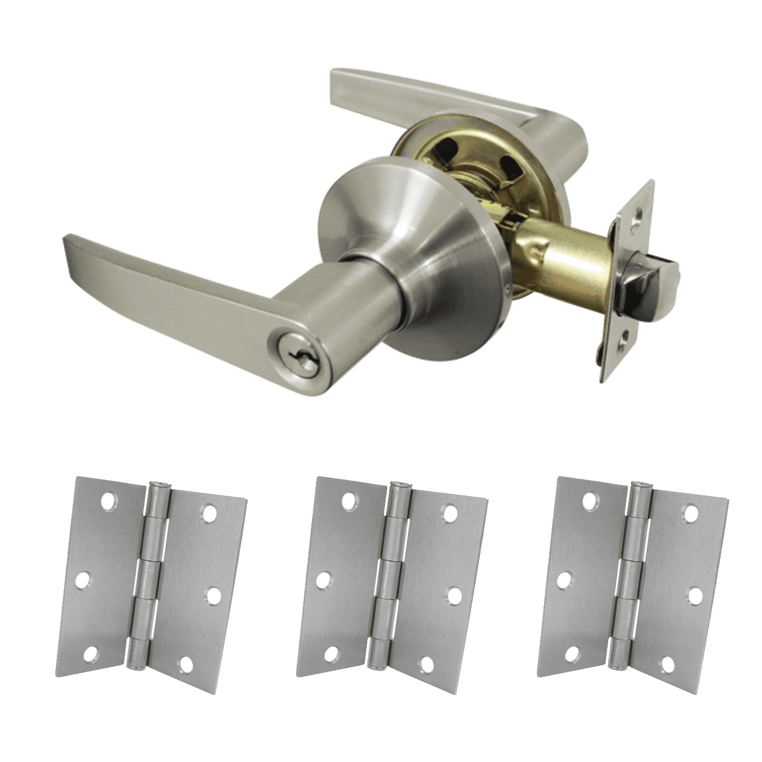 Pack 9100 (1 manija dormitorio + 3 bisagras 3″x3″)- TRVX 2