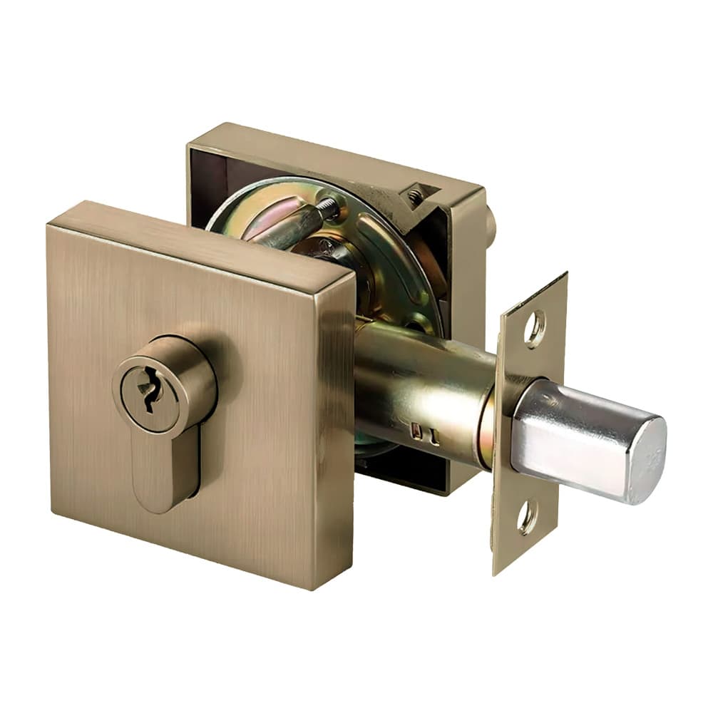 Cerradura de Cerrojo 101C Bronce antiguo Seguridad- TRVX 2
