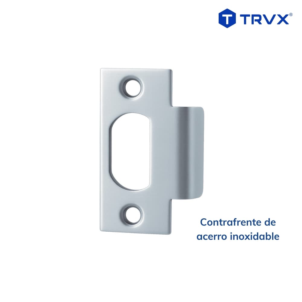 Cerradura de Manija 4571 acero inoxidable- TRVX 5